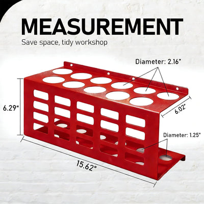 Organizador tubos calafateo metal silicona grasa estante