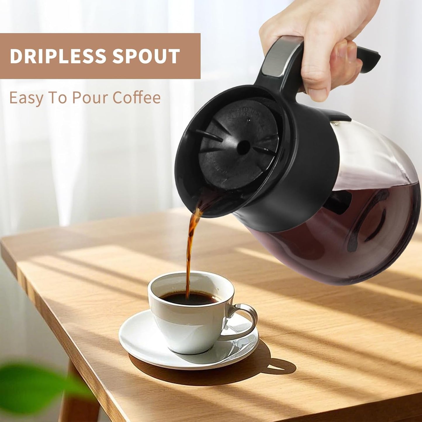 Repuesto jarra café vidrio Ninja 10 tazas comp CM371