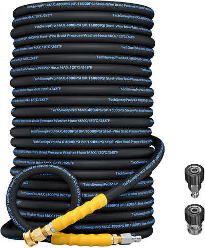Manguera presión 3/8pulg 4800PSI 100pies agua fría caliente