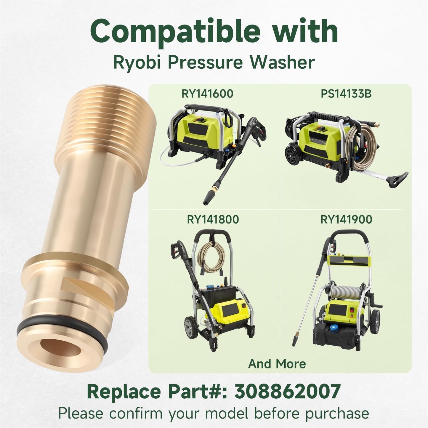 Tubo salida bomba comp Ryobi