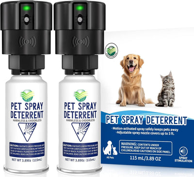 Sistema disuasorio aerosol para mascotas detecta gatos y perros