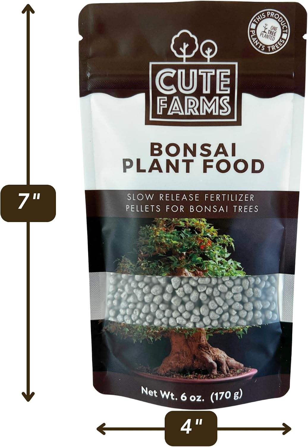 Pellets fertilizante liberación lenta 6oz bolsa