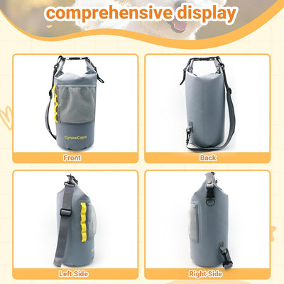 Bolsa almacenamiento mascotas 10L PVC resistente