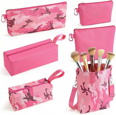 Pack 6 Bolsas Herramientas con Cremallera Mosquetón