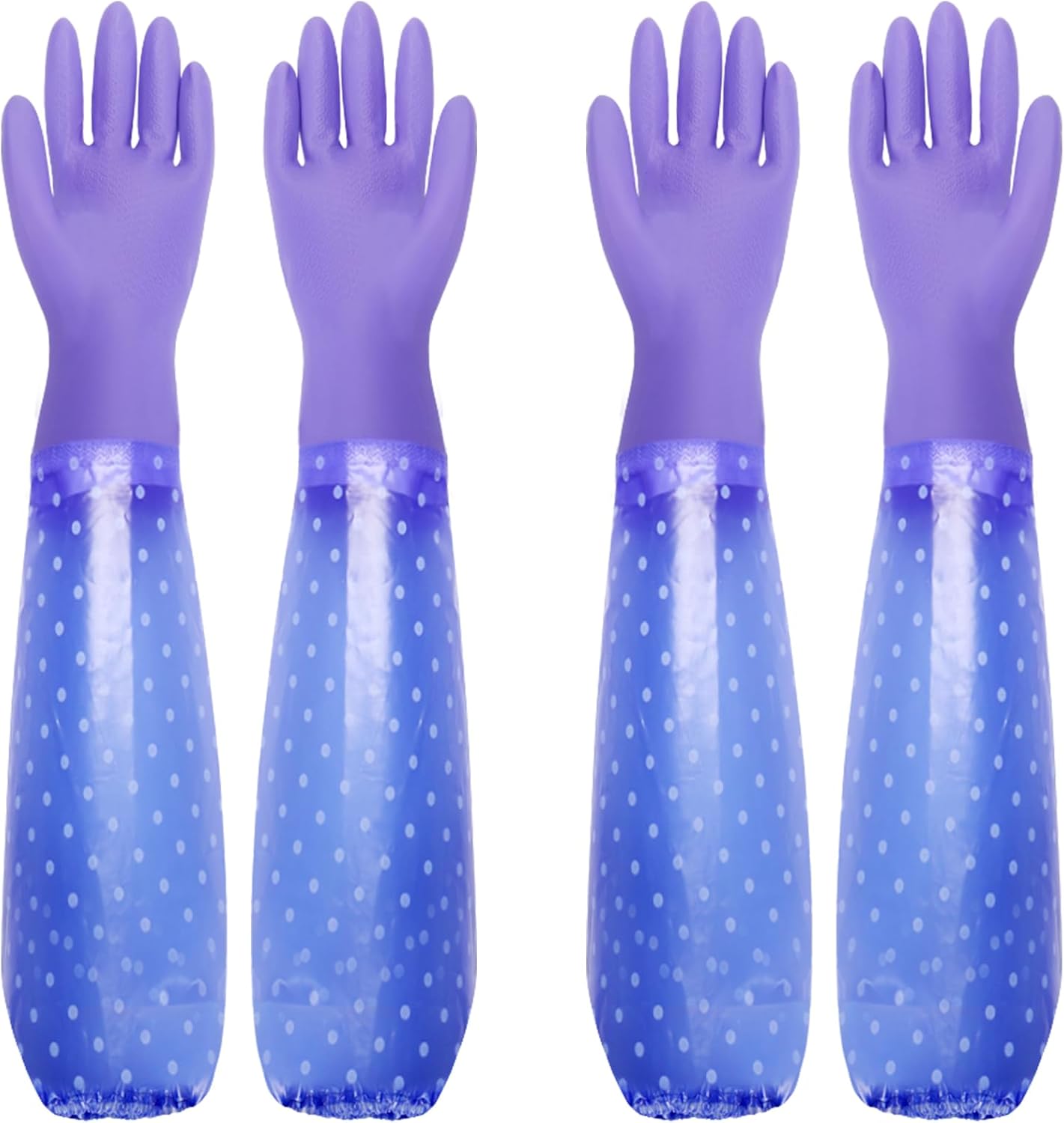 Guantes PVC impermeables para limpieza hogar jardinería acuario