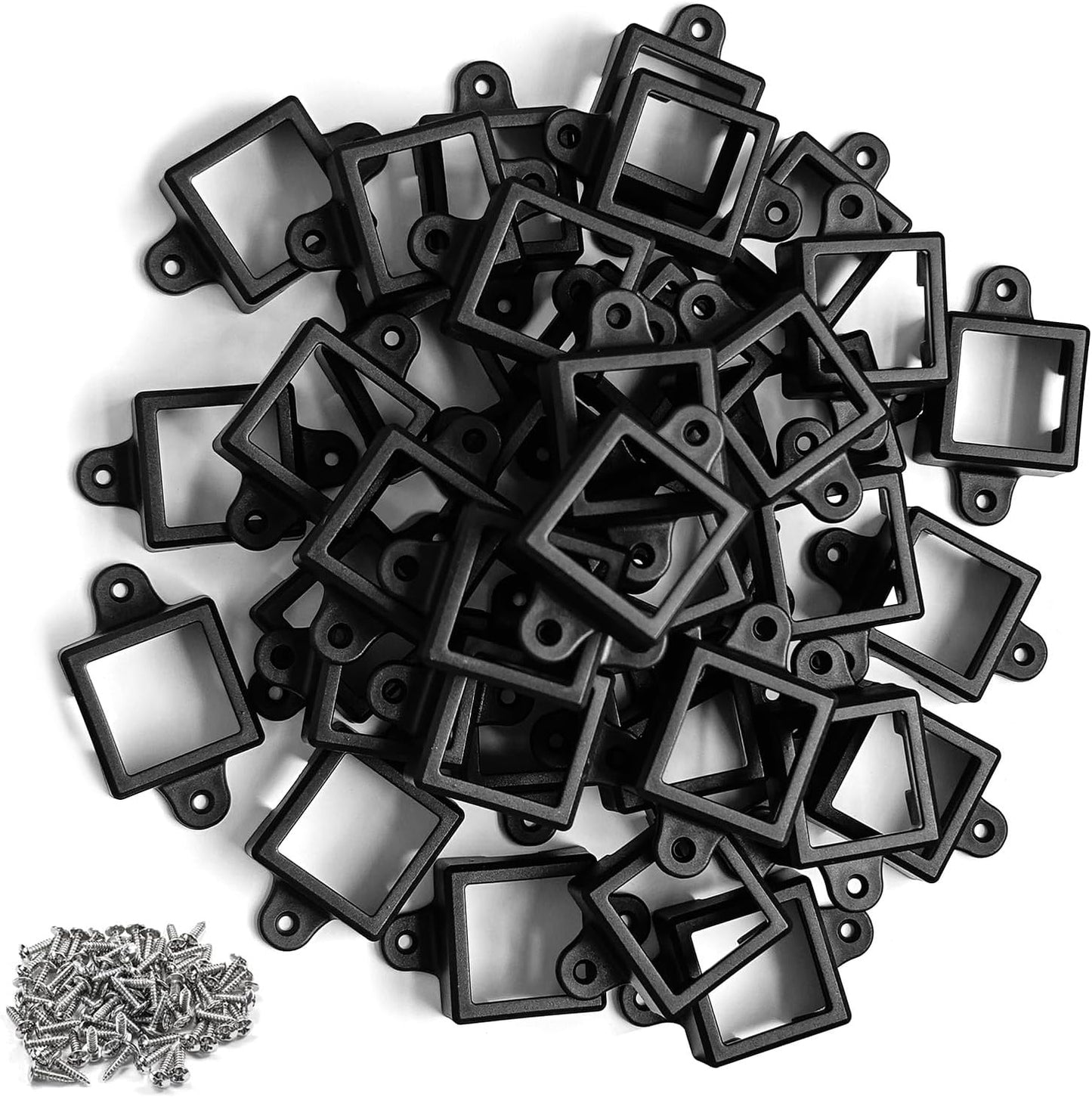 Set 40 clips luces Govee H705 H805 soporte exterior negro