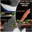Cortador pizza Ulu cuchillo vikingo dragón multiuso