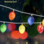 Guirnalda luces 3D pastel 12ft enchufable dormitorio