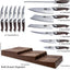 Set Cuchillos Bloque Magnético Ultra Afilados