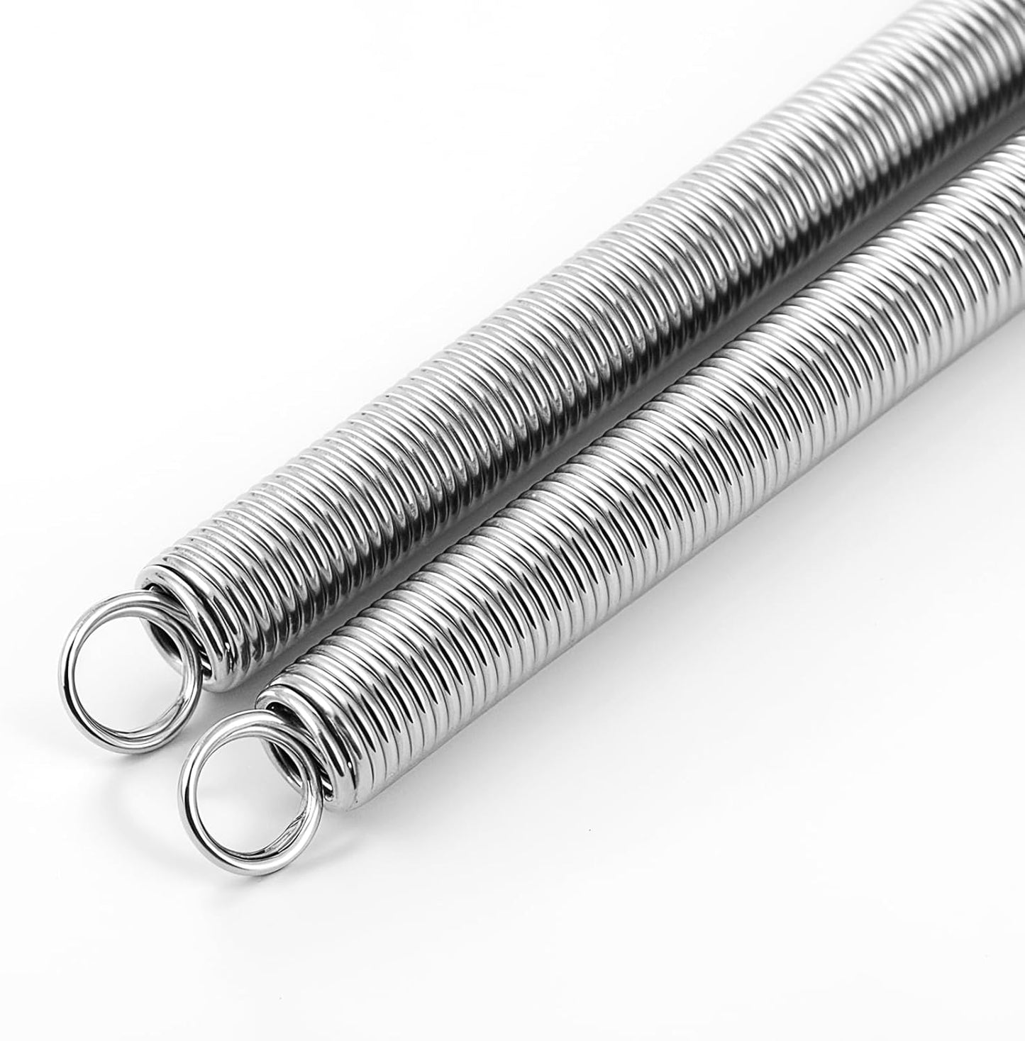 Muelles puerta pantalla 13pulg set 2 resorte acero inox