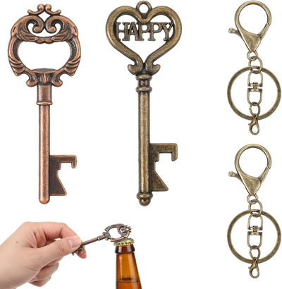 2 Abridores botella llave vintage para barman