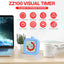 Temporizador visual digital para niños 12 horas negro