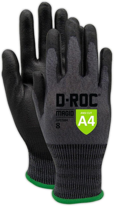 Guantes trabajo poliuretano tamaño 10/XL