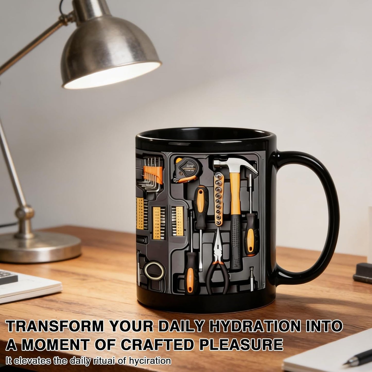 Taza de café de cerámica para papá, esposo y él