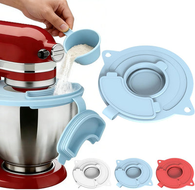 Protector silicona cubiertas tazones comp KitchenAid 4.5-5qt azul
