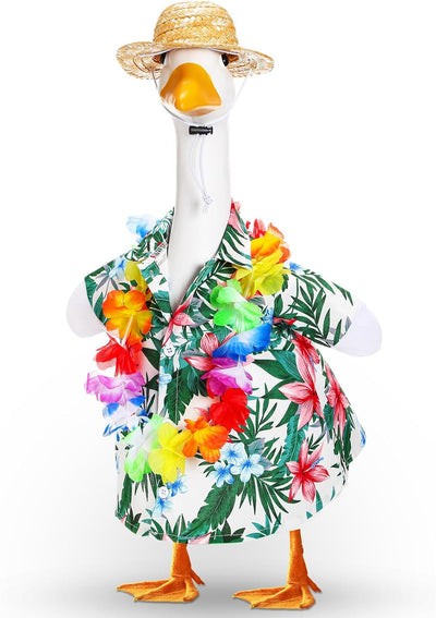 Traje ganso verano césped 23pulg ropa hawaiana Luau