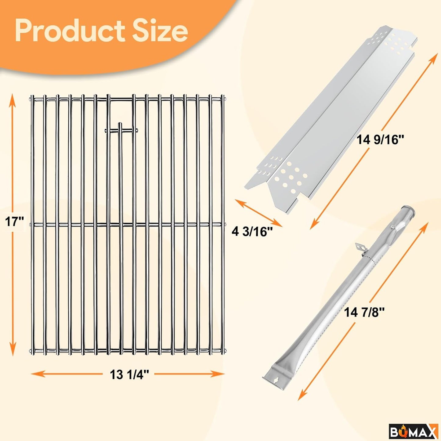 Kit piezas repuesto parrilla Nexgrill 720-0830X