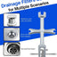 Llave coladora drenaje 4 lados plomería baño