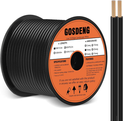 Cable paisaje 14/2 aluminio entierro directo