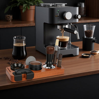 Kit 8 accesorios café expreso distribuidor pantalla disco embudo