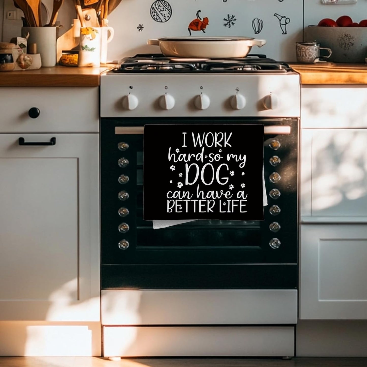 Toalla de cocina para perros Cabana Bro 16x24 pulgadas