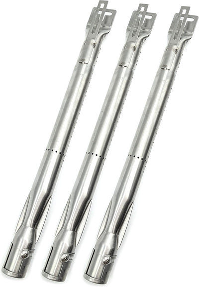 Tubo acero inox comp 3 piezas 14-19pulg repuesto barbacoa
