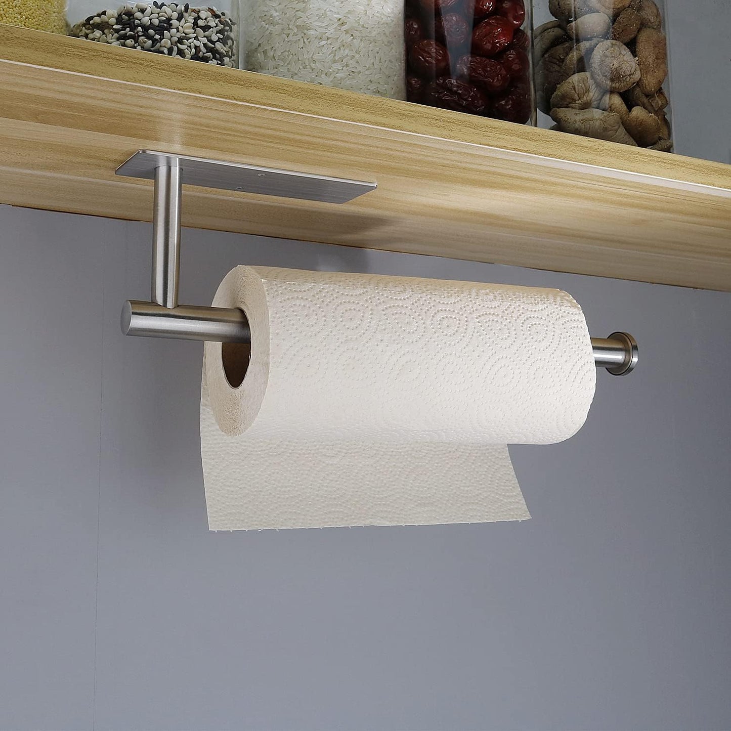 Soporte autoadhesivo para toallas de papel de cocina