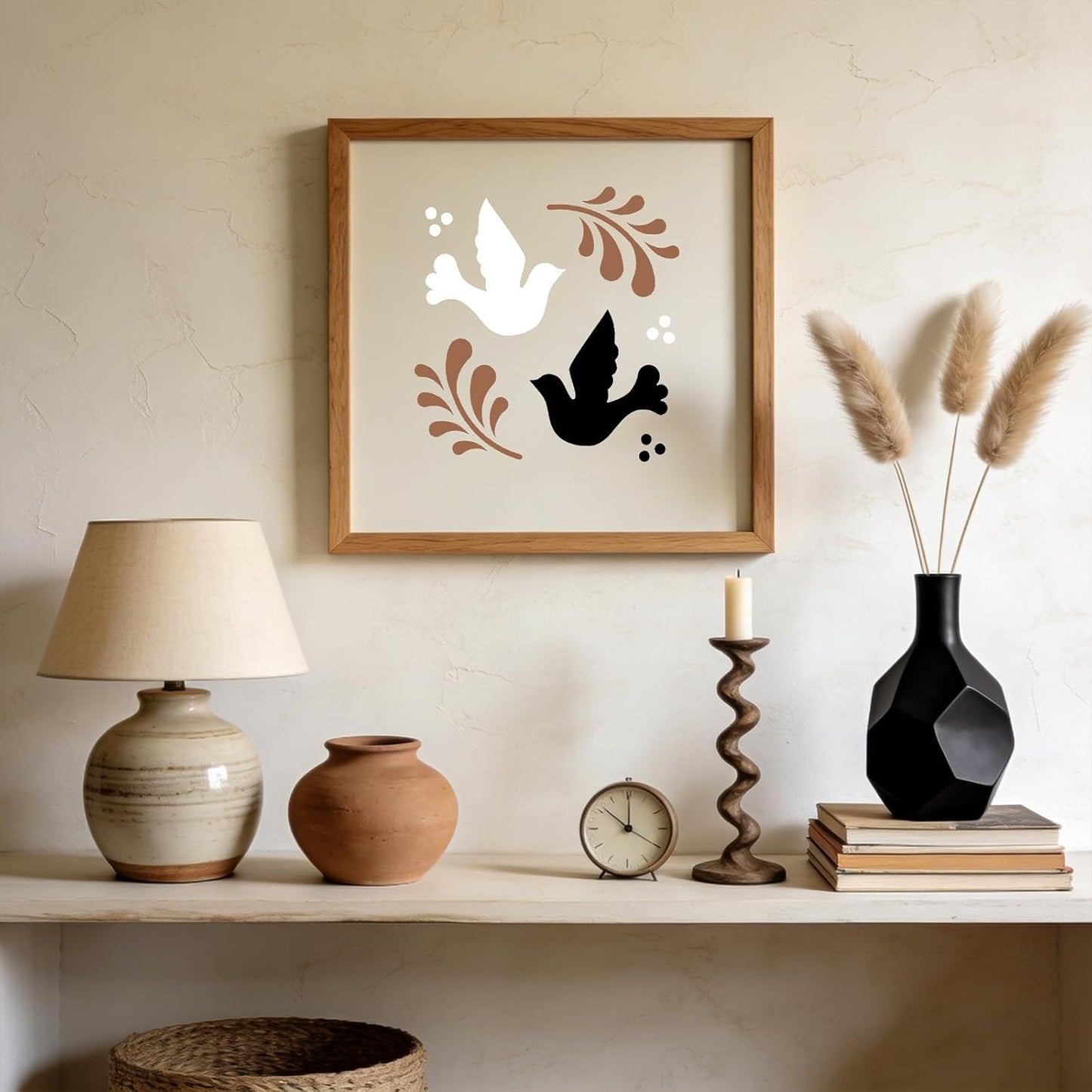 Plantillas reutilizables Talavera para pintar muebles