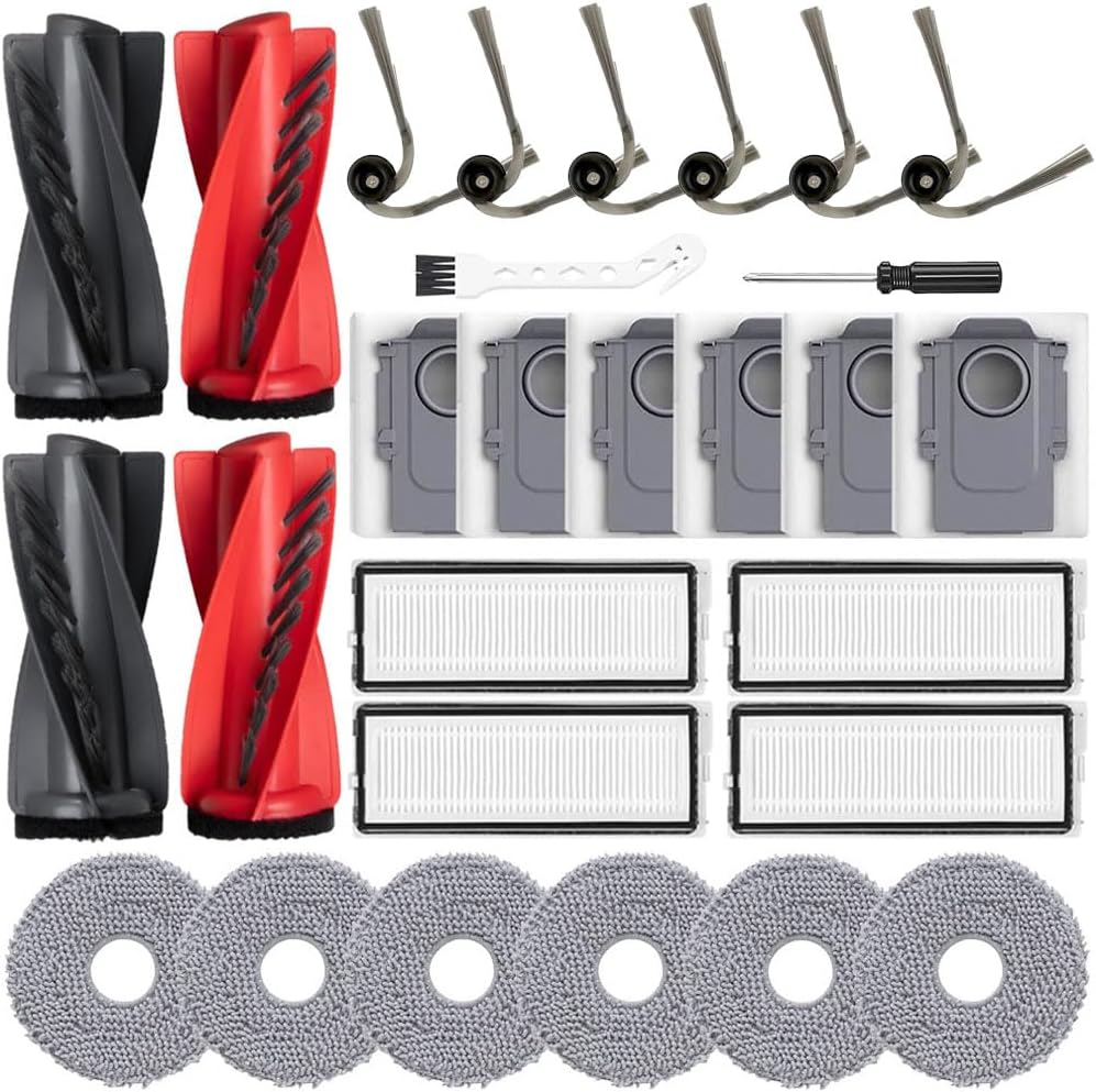 Set 28 Repuestos Roborock Qrevo S5V