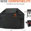 Funda parrilla barbacoa 600D tela Oxford resistente UV agua