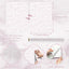 Papel tapiz rayas rosadas bohemio 17x78pulg autoadhesivo