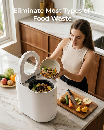 Compostador eléctrico grande para cocina sin olor de 5.5 L