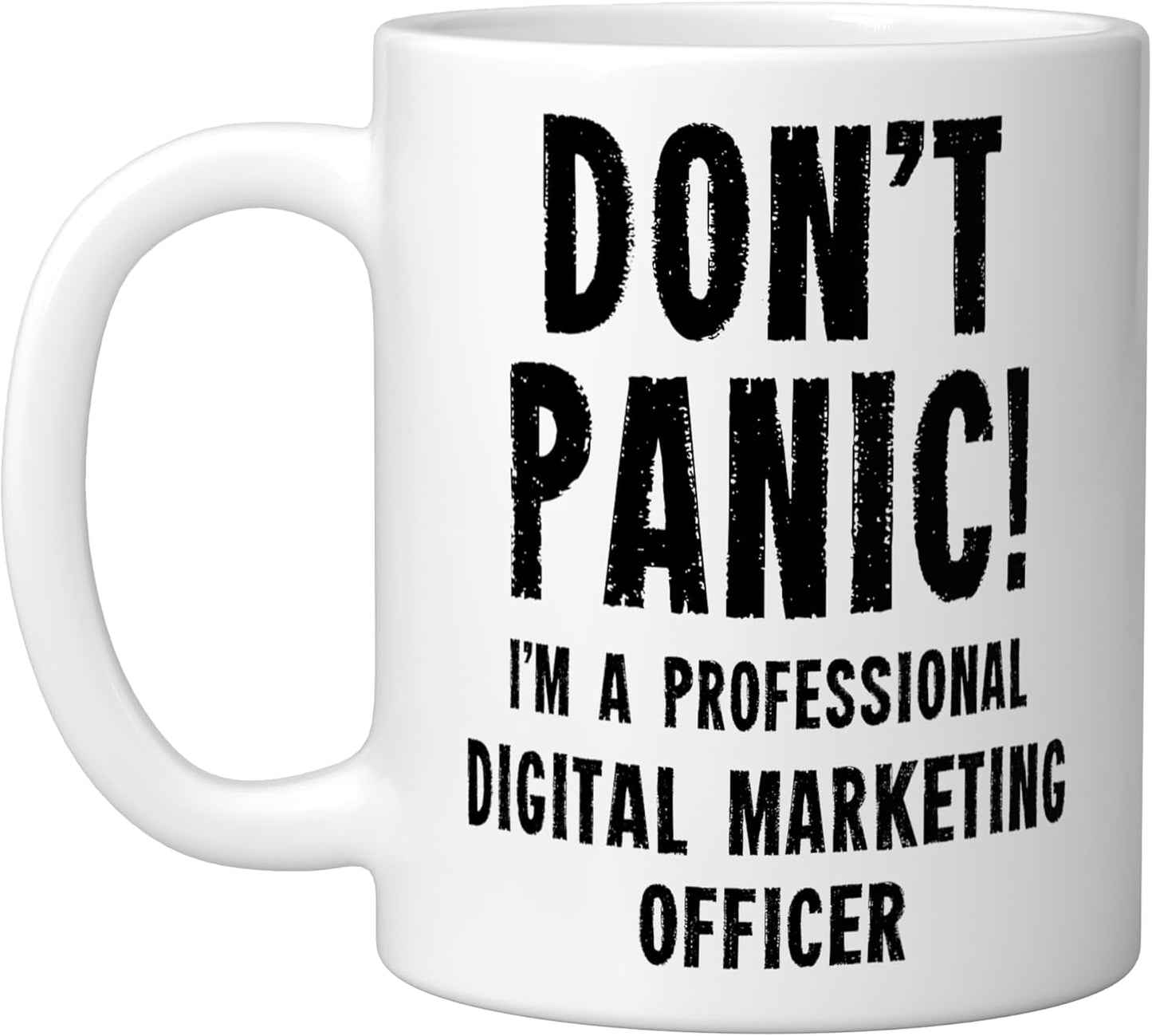 Taza Cerámica Oficial de Marketing Digital Blanca