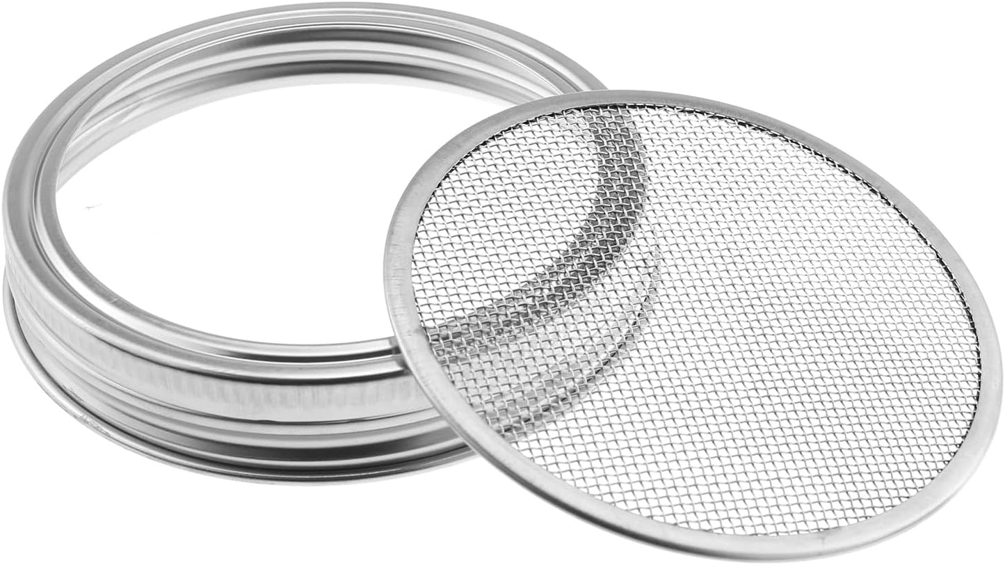 Tapas de brote de acero inoxidable 304 para tarros Mason
