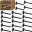 20 Rodillos Puerta Garaje Silenciosos 4pulg