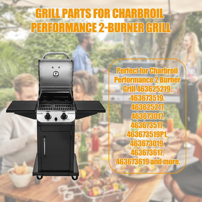 Repuestos parrilla gas Charbroil 2 quemadores G470-0002-W1