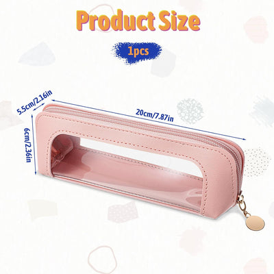 Bolsa brochas maquillaje piel sintética con organizador
