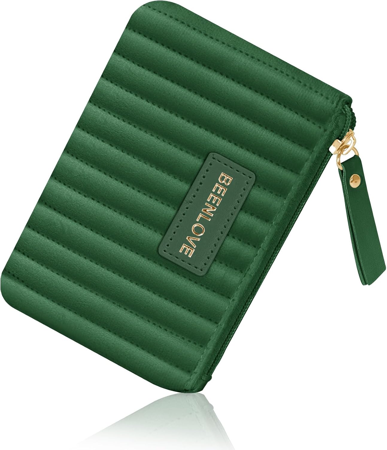 Bolsa maquillaje viaje verde