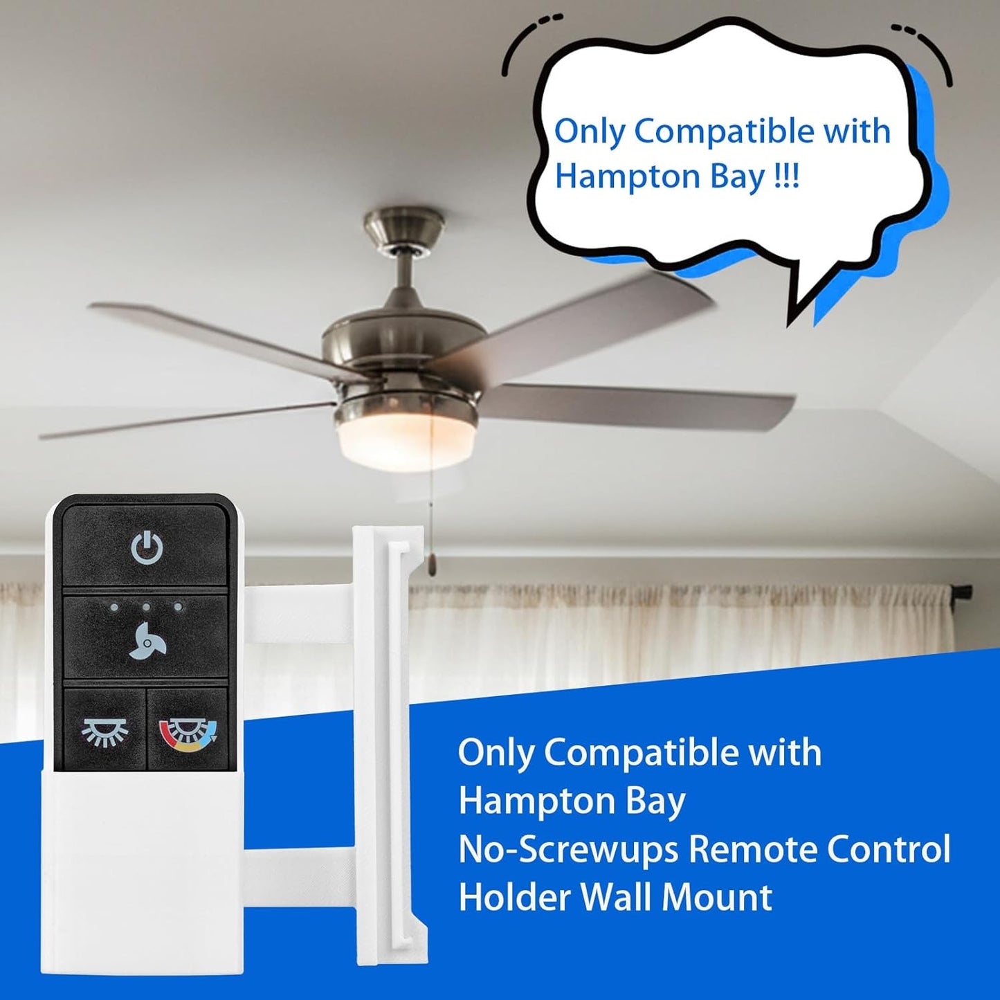 Soporte pared Hampton Bay para ventilador techo