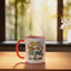 Taza cerámica para Pascua con collage floral cristiano God Is Good All The Time