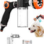 Accesorio manguera perros con dispensador jabón y 8 modos