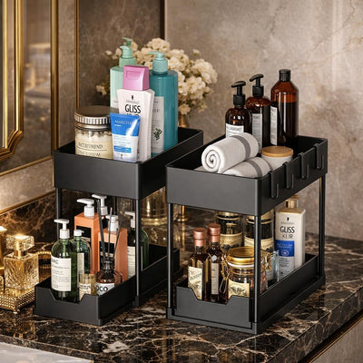 Organizador de cocina y baño con cajón extraíble Success Goods 2 unidades