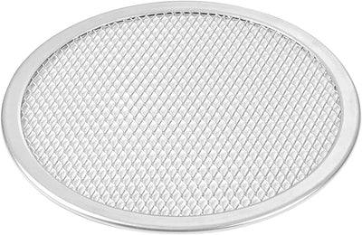 Rejilla para pizza aluminio 8 pulg 144 pzas ligera reutilizable