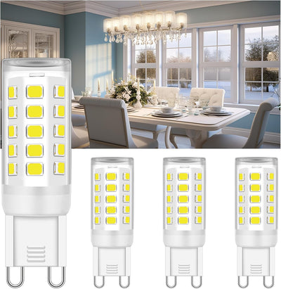 Bombilla LED G9 sin parpadeo 4W equivalente a 40W halógeno