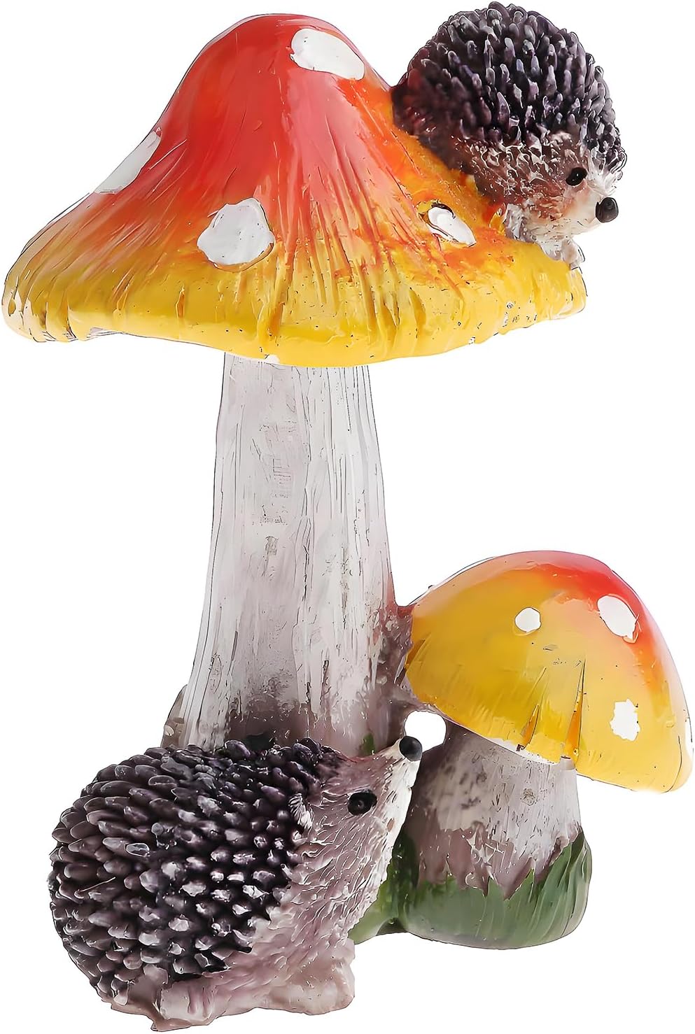 Figura hongo hada decoración jardín