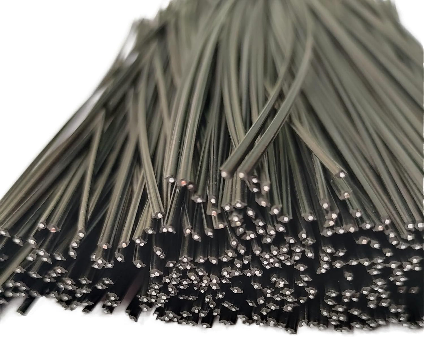 300 Lazos Plástico para Torcidos 8pulg Negro