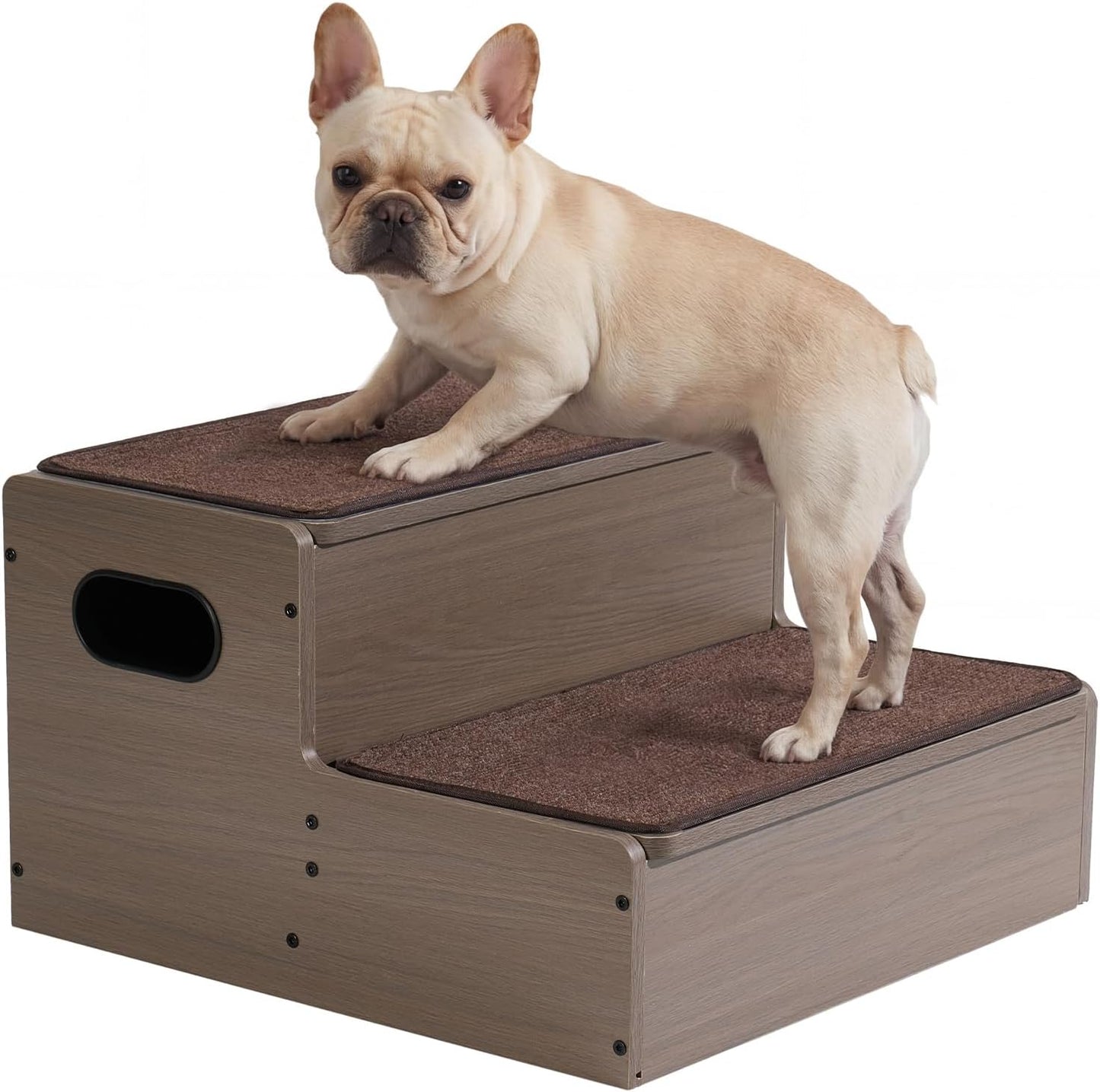 Escalera perros madera antideslizante 12x20pulg