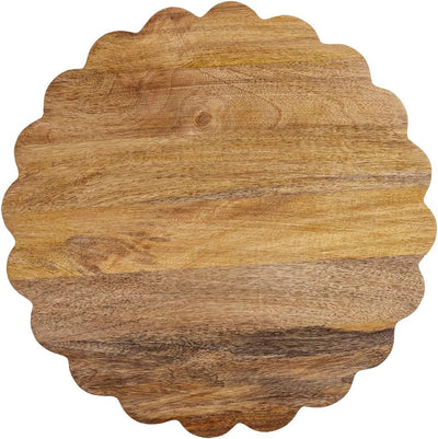 Lazy Susan Madera Festoneada