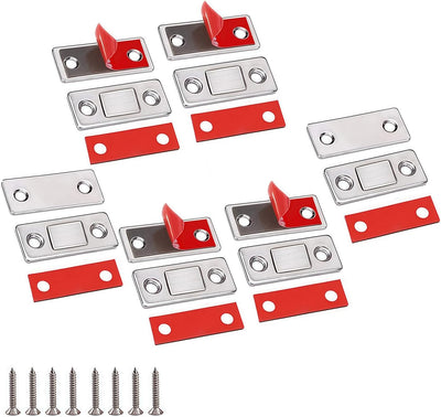 6 Pzas Agarradores Magnéticos Puerta Gabinete Cocina