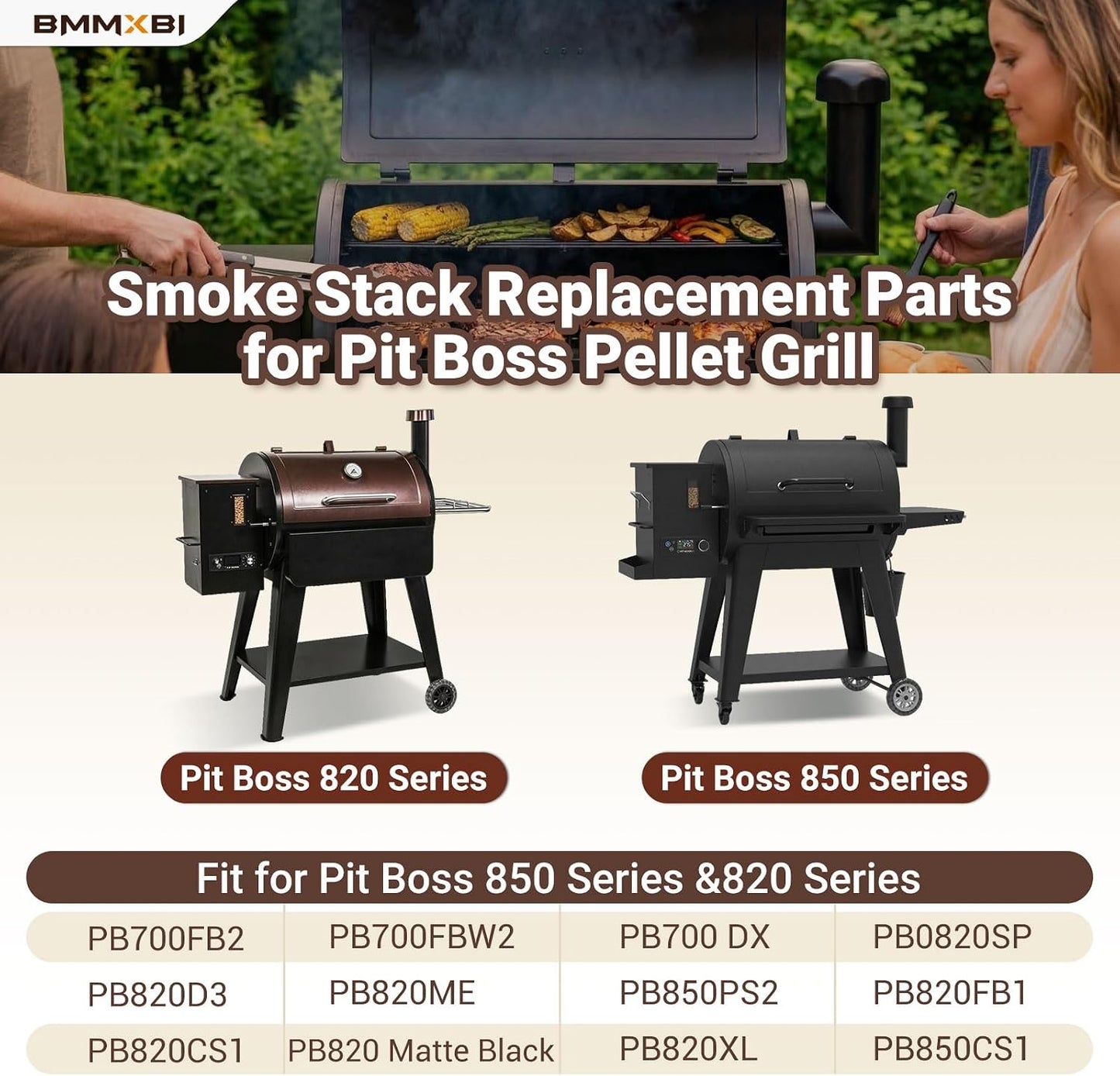Repuesto parrilla pellets Pit Boss 820 850 700FB2